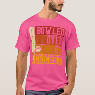 Bowled Over By Cricket Cricket Team Cricket T-Shirt