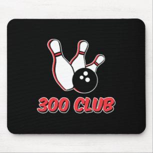 Bowler 300 Club Logo T Shirt Mouse Pad