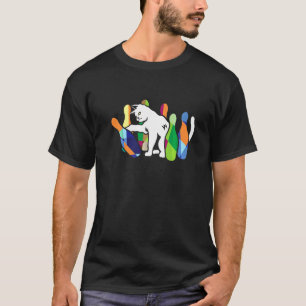 Bowler Cat Kitten Owner Bowling Coach Strike T-Shirt