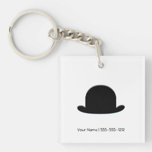 Bowler Hat Key Ring