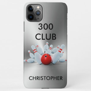 Bowling 300 Club Personalised iPhone 11Pro Max Case