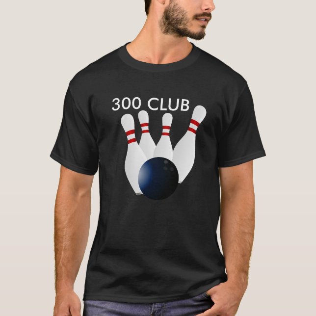 Bowling 300 Club T-Shirt (Front)