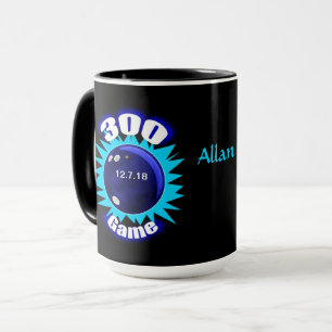 Bowling 300 Game Club - Bowler Honour Mug
