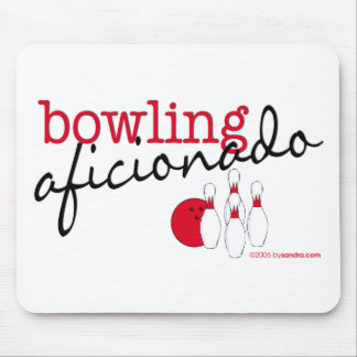 Bowling Aficionado Mouse Pad