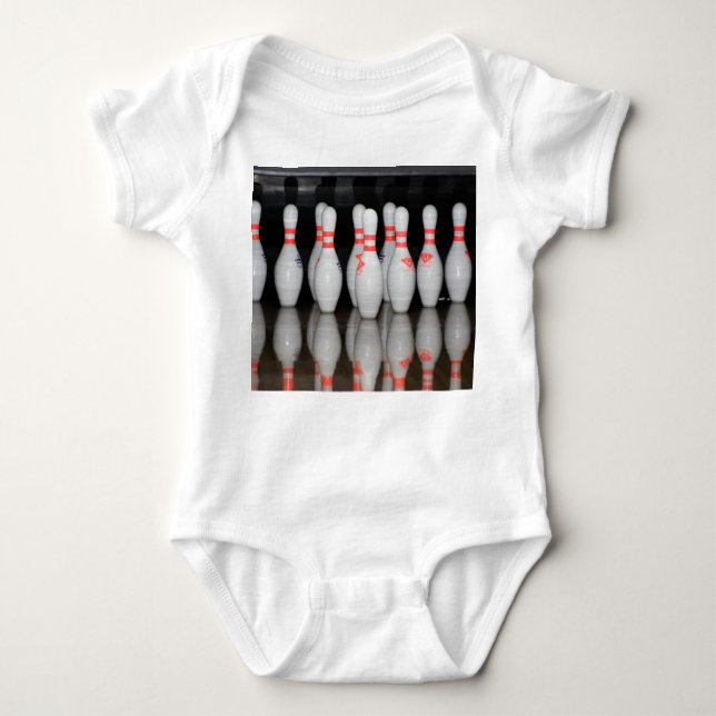 Bowling Baby Bodysuit (Front)