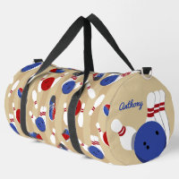 Bowling Ball and Pins Personalised