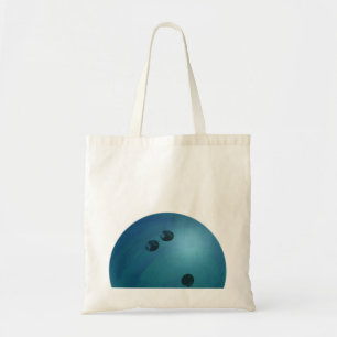 Bowling Ball Blue Tote Bag