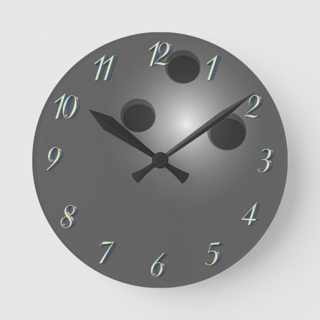 Bowling Ball Clock (Front)