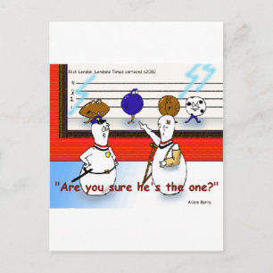 Bowling Ball Crimes Funny Gifts & Collectibles Postcard