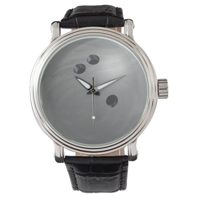 Bowling Ball Grey Watch (Front)