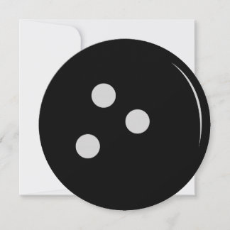 Bowling Ball Invitation