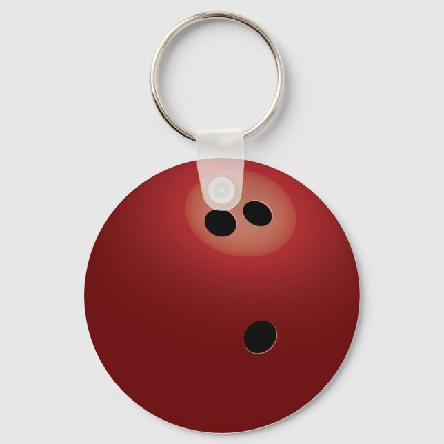Bowling Ball Key Ring (Front)