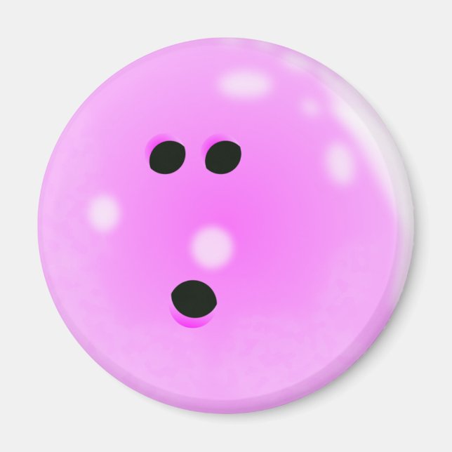 Bowling Ball Magnet (Front)