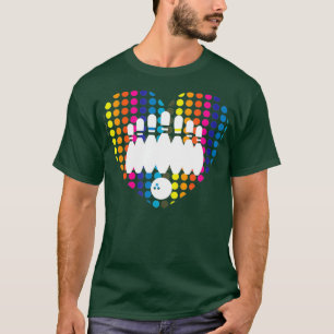 bowling balls cute heart bowlers disco bowling T-Shirt