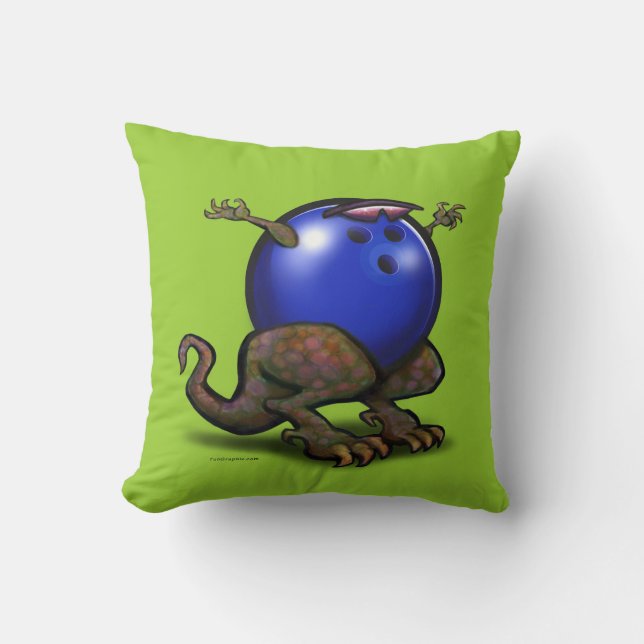 Bowling Beast Cushion (Front)