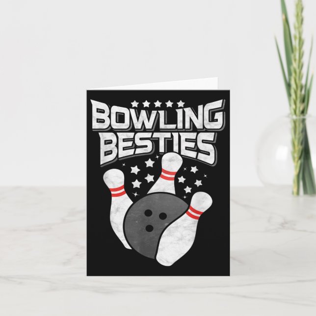 Bowling Besties  Card (Front)