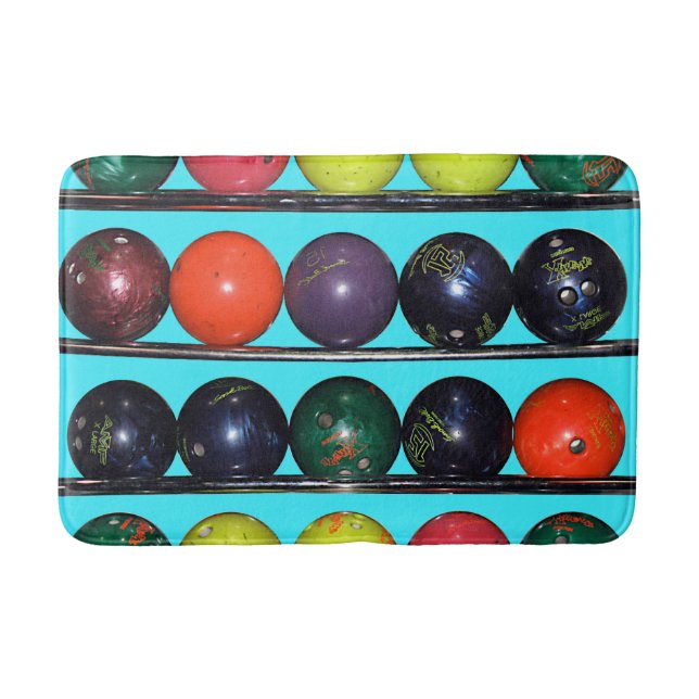 Bowling Blitz  Bath Mat (Front)