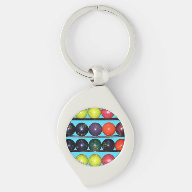 Bowling Blitz  Key Ring (Front)