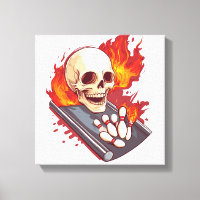 Bowling Bones � Funny Sports Skull