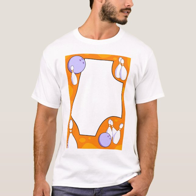 Bowling Border T-Shirt (Front)