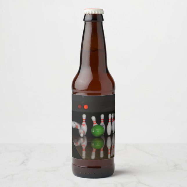 Bowling Bottle Labels (Front)