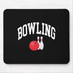 Bowling Bowler Graphic Mouse Pad