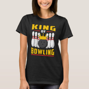 Bowling Bowler Sport Strike Team Bowl Funny Gift T-Shirt