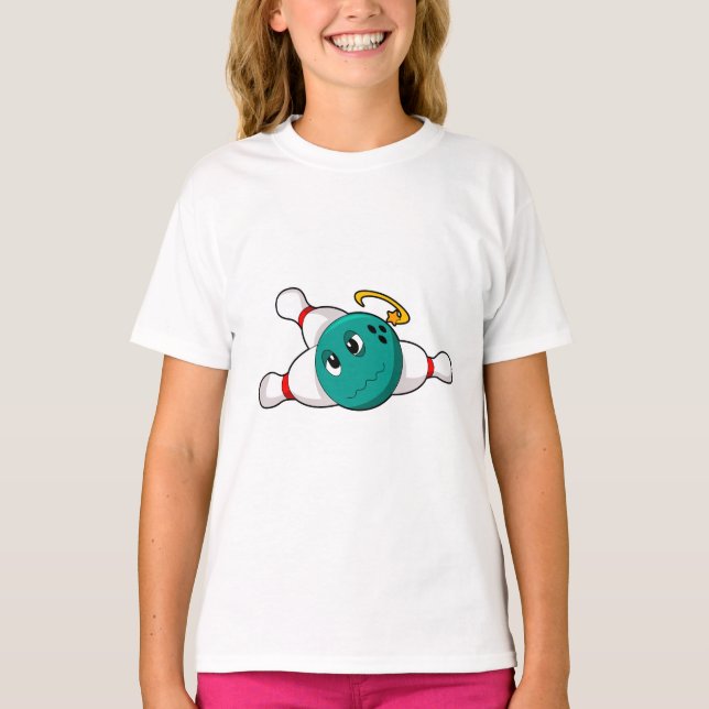 Bowling Bowling ball Bowling pin T-Shirt (Front)