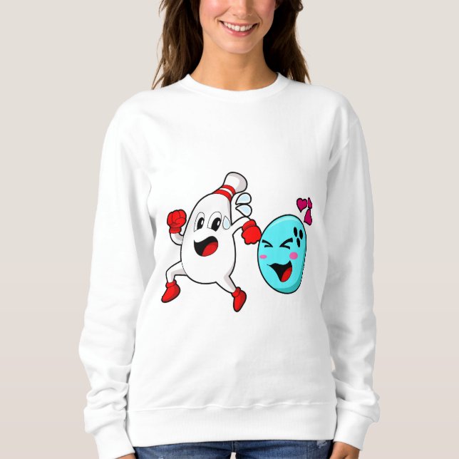 Bowling Bowling ball Sweatshirt (Front)