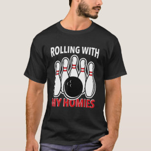 bowling bowling track saying  9 T-Shirt