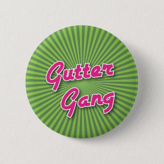 Bowling Button: Gutter Gang 6 Cm Round Badge