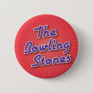 Bowling Button: The Bowling Stones 6 Cm Round Badge