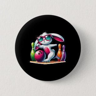 Bowling Byll And Pins Bunny Ear Egg Hunting Easter