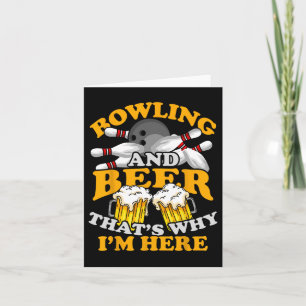 Bowling Byll Bowler Bowl Team Strike Card