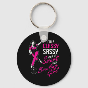 Bowling Byll Game Pins Funny Bowl Sports Perfect G Key Ring