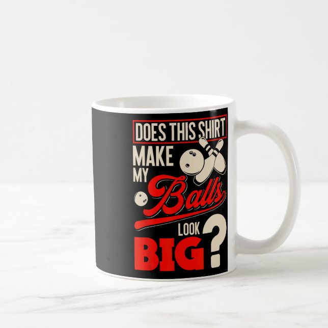 Bowling Bylls - Funny Bowler Gift  Coffee Mug (Right)