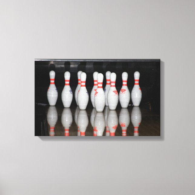 Bowling Canvas Prints (Front)