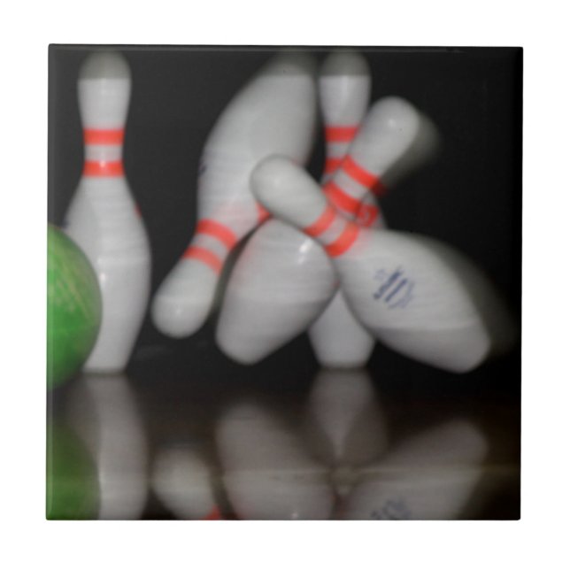 Bowling Ceramic Tile (Front)
