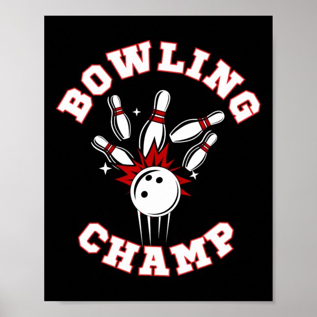Bowling Champ Champion  Poster (Front)