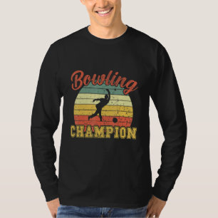 Bowling Champion Retro Bowling T-Shirt