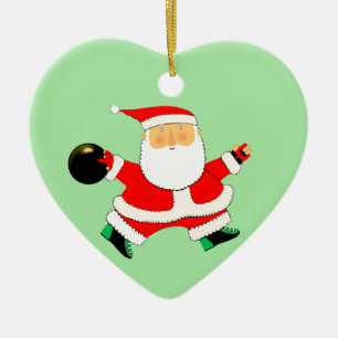 Bowling Christmas Collectable Ceramic Tree Decoration