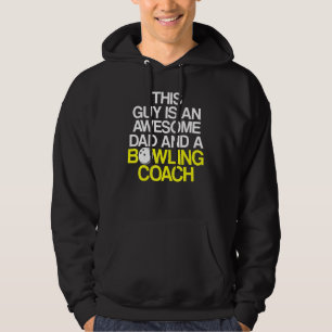 Bowling Coach Player Team Instructor  35 Hoodie