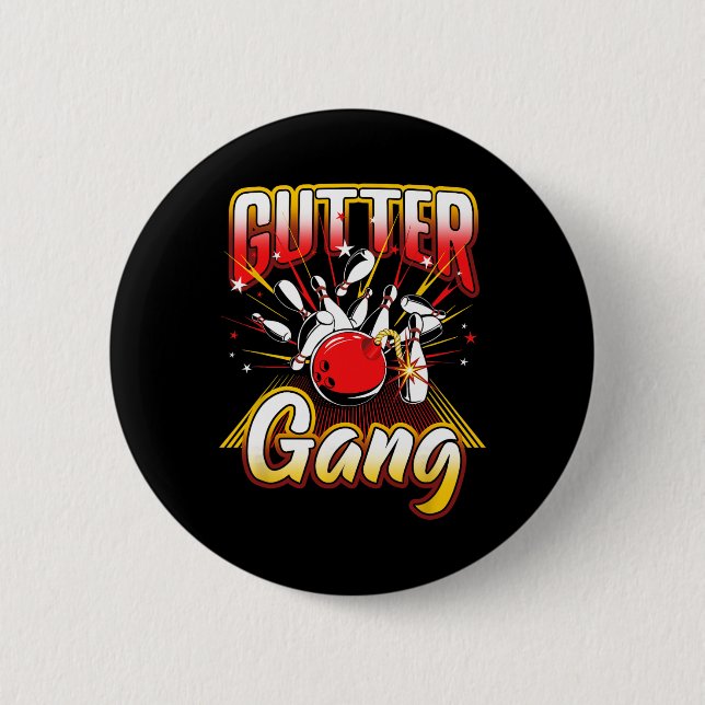 Bowling Cool Gutter Gang Bowlers 10 Pin  (Front)