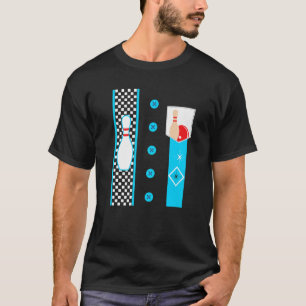 Bowling Costume Bowling League Bowler T-Shirt