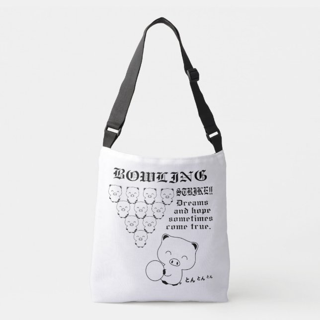 Bowling Crossbody Bag (Front)