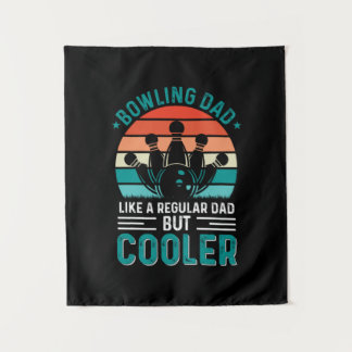 Bowling Dad Tapestry