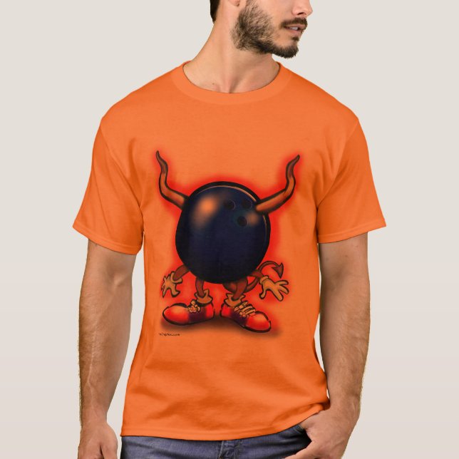 Bowling Demon T-Shirt (Front)