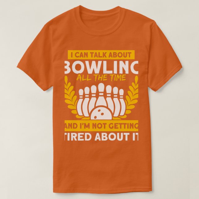 Bowling Design for Bowling Player Bowling Spare Bo T-Shirt (Design Front)