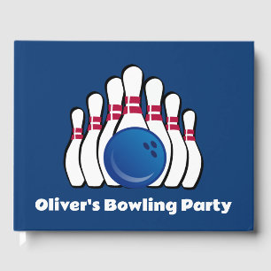 Bowling Design Guest Book