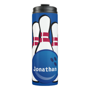 Bowling Design Thermal Tumbler